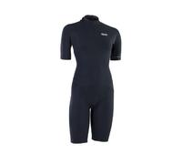 ION - Static 2/2 Shorty SS Back Zip - Combinaison de surf femme Black - XS