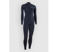 Ion Static 3/2 Mm Woman Long Sleeve Chest Zip Neoprene Suit Noir S Femme