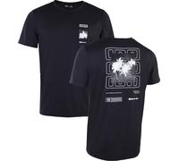 Ion - T-shirt de VTT - Bike Jersey S_Ionic SS Dr M Black pour Homme en Coton - Taille M - Noir Noir M