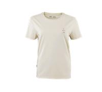 Ion Graphic Short Sleeve T-shirt Beige M Femme Faded / Yellow