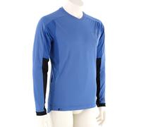 ION Traze AMP AFT L/S Hommes T-shirt de vélo M Bleu