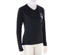 ION Traze L/S Femmes T-shirt de vélo M Noir