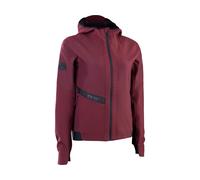 ION Veste de vélo Shelter Softshell 2L pour femme rouge