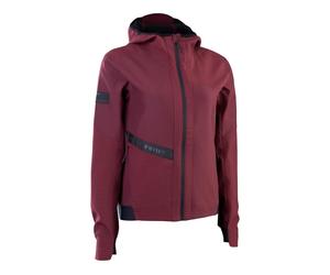 ION Veste de vélo Shelter Softshell 2L pour femme rouge