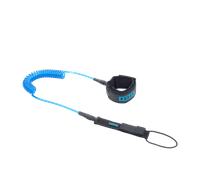 ION - Wing/SUP Leash Core Coiled Ankle - Leash Blue - 10'