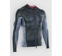 ION - Neo Zip Top 2/1 LS Skin - Top néoprène homme Black - XS