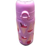 ION8 Bouteille d'eau en acier pour enfants 400ml anti-fuite Easy Open Bouteille d'eau bleue pour le plaisir de boire