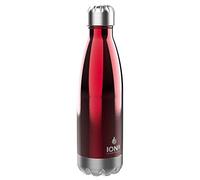 Ion8 Étanche Gourde Inox Isotherme Réutilisable, 500ml (17oz), Rouge Étincelant