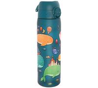 Ion8 Gourde, 500ml, Anti-Fuite, Facile à Ouvrir, Verrouillage Sécurisé, Lavable en Lave-vaisselle, Sans BPA, Poignée de Transport, S'adapte aux Porte-gobelets, Facile à Nettoyer, Baleines