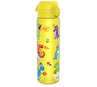 Ion8 Gourde, 500ml, Anti-Fuite, Facile à Ouvrir, Verrouillage Sécurisé, Lavable en Lave-vaisselle, Sans BPA, Poignée de Transport, S'adapte aux Porte-gobelets, Facile à Nettoyer, Dragons