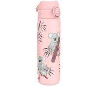Ion8 Gourde, 500ml, Anti-Fuite, Facile à Ouvrir, Verrouillage Sécurisé, Lavable en Lave-vaisselle, Sans BPA, Poignée de Transport, S'adapte aux Porte-gobelets, Facile à Nettoyer, Motif Koala