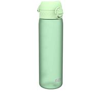 Ion8 Gourde, 500ml, Anti-Fuite, Facile à Ouvrir, Verrouillage Sécurisé, Lavable en Lave-vaisselle, Sans BPA, Poignée de Transport, S'adapte aux Porte-gobelets, Facile à Nettoyer, Vert Surf