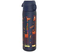 Ion8 Gourde, Anti-Fuite, Facile à Ouvrir, Verrouillage Sécurisé, Lavable en Lave-vaisselle, Poignée de Transport, S'adapte aux Porte-gobelets, Facile à Nettoyer, Motif Girafes