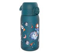 Ion8 Gourde Enfant, 350ml, Anti-Fuite, Facile à Ouvrir, Verrouillage Sécurisé, Lavable en Lave-Vaisselle, Sans BPA, Poignée de Transport, Facile à Nettoyer, Carbone Neutre, Voyages Spatiaux