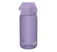 Ion8 Gourde Enfant, 350ml, Anti-Fuite, Facile à Ouvrir, Verrouillage Sécurisé, Lavable en Lave-Vaisselle, Sans BPA, Poignée de Transport, Facile à Nettoyer, Carbone Neutre, Violet Clair