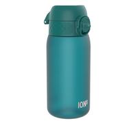 Ion8 Gourde Enfant, 350ml, Anti-Fuite, Facile à Ouvrir, Verrouillage Sécurisé, Lavable en Lave-Vaisselle, Sans BPA, Poignée de Transport, Facile à Nettoyer, Carbone Neutre, Aqua