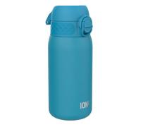 Ion8 Gourde Isotherme Enfant, Inox, 320ml, Anti-Fuite, Facile à Ouvrir, Verrouillage Sécurisé, Lavable au Lave-Vaisselle, Poignée de Transport, Durable, Acier Inoxydable, Bleu