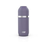 ION8 Gourde Isotherme ThermoShield pour Boissons Chaudes ou Froides, Grande Tasse Isotherme, Capacité de 2 Tasses, Bouchon Magnétique et Base Souple - Élégant et Écologique, Violet Clair