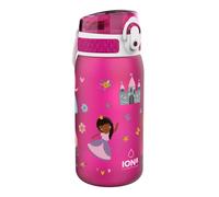 ION8 Gourde pour enfants 350ml Anti-fuite Ouverture à une main Verrouillage sécurisé Passe au lave-vaisselle Sans BPA Poignée de transport Couvercle rabattable Facile à nettoyer Neutralité climatique