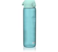 Ion8 – Gourde Motivator 1 Litre – Marqueur heure, Anti-fuite, Sans BPA – Bleu Sonique
