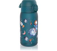 Ion8 Gourde Enfant, 350ml, Anti-Fuite, Facile à Ouvrir, Verrouillage Sécurisé, Lavable en Lave-Vaisselle, Sans BPA, Poignée de Transport, Facile à Nettoyer, Carbone Neutre, Voyages Spatiaux