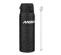 ION8 Gourde Isotherme 750ml (24oz) Anti-Fuite, Facile à Ouvrir, Verrouillage Sécurisé, Lavable au Lave-Vaisselle, Acier Inoxydable, Isolation Sous Vide, Idéale pour le Sport, MotoGP Incliné