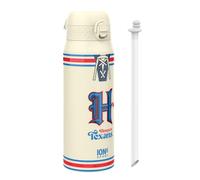 Ion8 NFL Houston Texans Gourde Thermique Avec Paille Amovible, 750ml/24oz, Bouteille Étanche À Isolation Sous Vide, Facile À Ouvrir, Verrou Sécurisé, Passe Au Lave-Vaisselle, Couvercle Rabattable