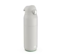 ION8 PRIMO REVIVE Gourde Isotherme 540 ml (18 oz)- Bouteille Étanche en Acier Inoxydable, Couvercle Rabattable, Ouverture à Une Touche, Débit Rapide, Chaud et Froid, Blanc