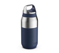 ION8 PRIMO ROAM Gourde Isotherme 320 ml (11 oz) - Acier Inoxydable Étanche, Revêtement Céramique, Isolation Sous Vide pour Boissons Chaudes et Froides, Passe au Lave-Vaisselle, Bleu Marine