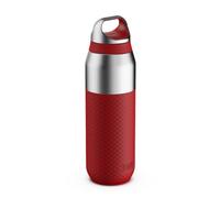 ION8 PRIMO ROAM Gourde Isotherme 485 ml (16 oz)- Acier Inoxydable Étanche, Isolation Sous Vide pour Boissons Chaudes et Froides, Bouchon à Vis, Passe au Lave-Vaisselle, Rouge