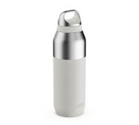 ION8 PRIMO ROAM Gourde Isotherme 655 ml (22 oz)- Acier Inoxydable Étanche, Isolation Sous Vide pour Boissons Chaudes et Froides, Bouchon à Vis, Passe au Lave-Vaisselle, Blanc