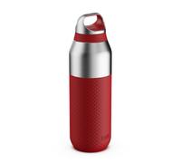 ION8 PRIMO ROAM Gourde Isotherme 655 ml (22 oz)- Acier Inoxydable Étanche, Isolation Sous Vide pour Boissons Chaudes et Froides, Bouchon à Vis, Passe au Lave-Vaisselle, Rouge