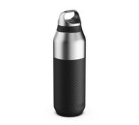 ION8 PRIMO ROAM Gourde Isotherme 655 ml (22 oz)- Acier Inoxydable Étanche, Isolation Sous Vide pour Boissons Chaudes et Froides, Bouchon à Vis, Passe au Lave-Vaisselle, Noir