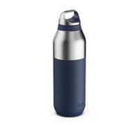 ION8 PRIMO ROAM Gourde Isotherme 835 ml (28 oz)- Acier Inoxydable Étanche, Isolation Sous Vide pour Boissons Chaudes et Froides, Bouchon à Vis, Passe au Lave-Vaisselle, Bleu Marine