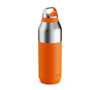 ION8 PRIMO ROAM Gourde Isotherme 835 ml (28 oz)- Acier Inoxydable Étanche, Isolation Sous Vide pour Boissons Chaudes et Froides, Bouchon à Vis, Passe au Lave-Vaisselle, Orange