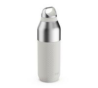 ION8 PRIMO ROAM Gourde Isotherme 835 ml (28 oz)- Acier Inoxydable Étanche, Isolation Sous Vide pour Boissons Chaudes et Froides, Bouchon à Vis, Passe au Lave-Vaisselle, Blanc