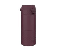 Ion8 Tasse de Voyage Isotherme, Anti-Fuite, Verrouillage Sécurisé, Sans Débordement en Déplacement, Couvercle Hygiénique, Facile à Nettoyer, Parfaite pour les Déplacements, Acier Inoxydable, Mûre