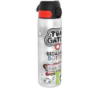 Ion8 Tom Gates Rockstar Gourde, 500ml, Anti-Fuite, Facile à Ouvrir, Verrouillage Sécurisé, Lavable en Lave-vaisselle, Sans BPA, Poignée de Transport, S'adapte aux Porte-gobelets, Facile à Nettoyer