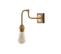 IONAZQTWW Applique murale, lampes de couloir, lampes de chevet rétro, appliques murales modernes en laiton pour salon (couleur : B), luminaire
