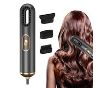 Ionic Hair Dryer - 3 In 1 Travel Blow Dryers, Leafless High Speed Hair Dryer, Powerful Hot Cold Warm Wind With 3 Interchangeable Nozzles, Fast Drying Professional Salon Styling Tool For Home, Travel,