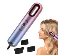 Ionic Hair Dryer - 3 In 1 Travel Blow Dryers, Leafless High Speed Hair Dryer, Powerful Hot Cold Warm Wind With 3 Interchangeable Nozzles, Fast Drying Professional Salon Styling Tool For Home, Travel,