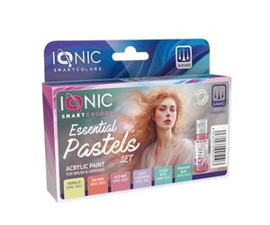 Ionic Ionic Ensemble Essentiel de Tons Pastel, Donnez Vie à Vos Miniatures avec la délicatesse et la polyvalence du Set Teintes Pastel essentielles !