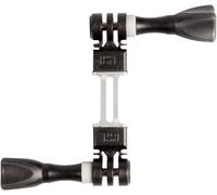 Ionic Profork Adaptateur Accessoires De Fixation Pour Gopro Hero 13 12 11-10-9, Insta360X3 Et Caméra D'Action Compatible Pour 2 Caméras Double Fourche 4Two Set 2 X 2K[GOP6250844]