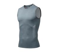 Ionic Shaping Vest,Powershape Vest,Power Shape,débardeur De Compression Homme,Debardeur Homme,Gilet Modelant Ionique Nouvelle Édition,Men Body Shaper Slimming Breathable Ice-Silk 1PC