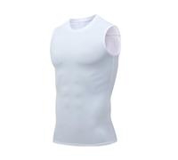 Ionic Shaping Vest,Powershape Vest,Power Shape,débardeur De Compression Homme,Debardeur Homme,Gilet Modelant Ionique Nouvelle Édition,Men Body Shaper Slimming Breathable Ice-Silk 1PC