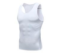 Ionic Shaping Vest,Powershape Vest,Power Shape,débardeur De Compression Homme,Debardeur Homme,Gilet Modelant Ionique Nouvelle Édition,Men Body Shaper Slimming Breathable Ice-Silk 1PC