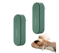 Ionisateur NermoPure - Respirez Mieux Dès ce Soir, Purificateur d'Air Compact à Prise Murale, Élimine Odeurs, Poussière et Allergènes, Silencieux et Sans Filtre pour Chambre, Salon et Bureau (2*Ver)