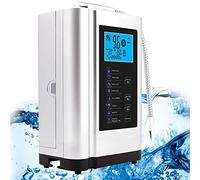 Ioniseur D'eau, Purificateur D'eau, Ioniseur D'eau Alcaline Et Machine À Eau Acide Alcaline Ph 3.5-10.5 Système De Filtration D'eau Pour La Maison, Filtre À Eau Tactile Lcd,White