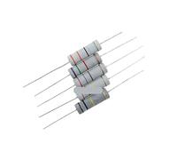 IONQXIDLD 10 pièces/lot 5W 220R/240R/270R/300R/330R résistance à Film d'oxyde 220 Ohm 5W 5% résistance à Film de Carbone résistance Haute Puissance 5W220R (Size : 220R)