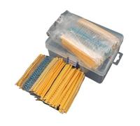 IONQXIDLD 130 Valeur * 2 pièces 1/4W Kit de résistance à Film métallique 1% 0.25W 10K 1K 100R 5.6.7.8.9.0.2. Ensemble Assorti Ohm (Size : Without Box)